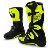 Bota IMS Robust Infantil Trilha Motocross - Preto Fluor