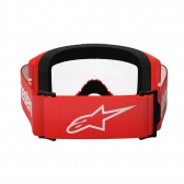 Óculos Alpinestars Vision 3 Wordmark Lente Clear - Vermelho