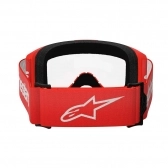 Óculos Alpinestars Vision 3 Wordmark Lente Clear - Vermelho