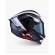 Capacete Alpinestars Sr7 A-Core Preto Branco Vermelho - 60