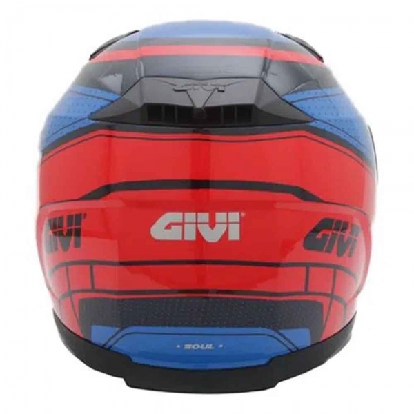 Capacete Givi 50.5 Soul - Vermelho/Azul