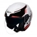 Capacete Helt City Aberto C/ Óculos - Smart Branco