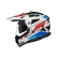Capacete LS2 MX702 Pioneer II - Namib Branco Azul Vermelho