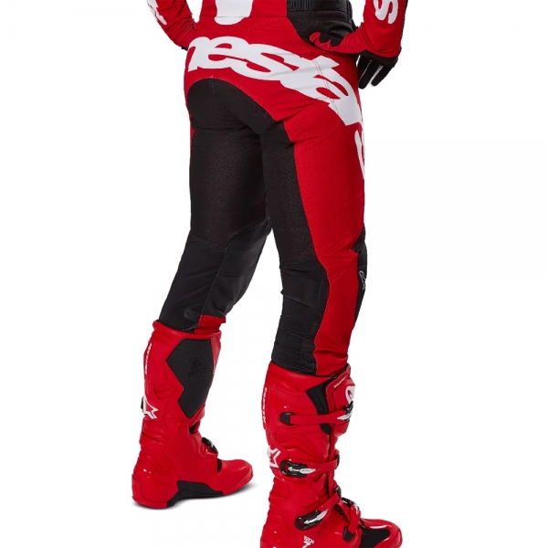 Calça Alpinestars Racer Veil Preto Vermelho Fluor