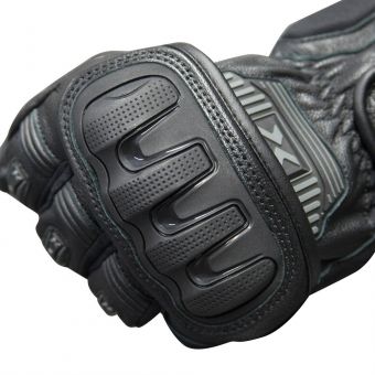 Luva X11 Impact 2 Couro Cano Longo