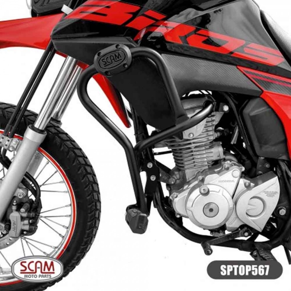 Protetor Motor e Carenagem C/ Pedaleira Honda Bros 160 2015+