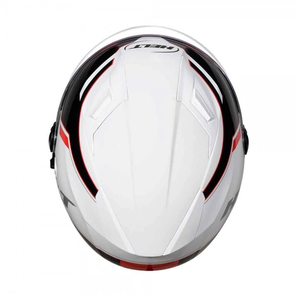 Capacete Helt City Aberto C/ Óculos - Smart Branco