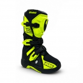 Bota IMS Robust Infantil Trilha Motocross - Preto Fluor