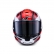Capacete Alpinestars Sr7 Kinets Preto Vermelho Branco