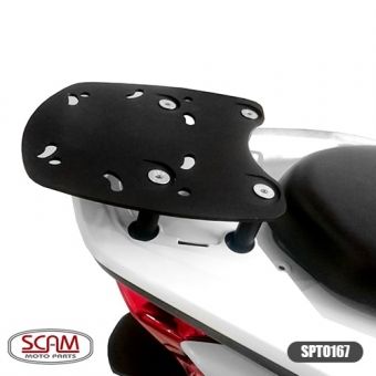 Suporte de Bau Superior Bagageiro Scam Carbono PCX 150 2013+