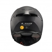 Capacete LS2 FF808 Stream II - Monocolor Preto Fosco