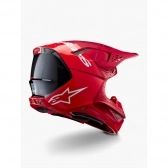 Capacete Alpinestars SM10 Flood Vermelho Fluo