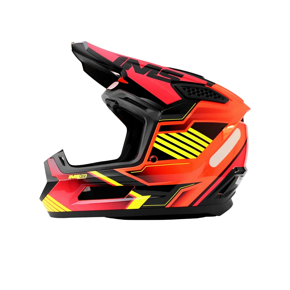 Capacete IMS One Vision Pro - Vermelho Preto Fluor