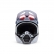 Capacete Fox MX V1 Flow - Branco Vermelho