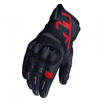 Luva X11 Impact 3 Curta Preto Vermelho