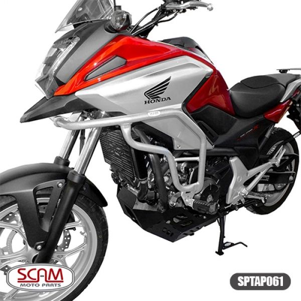 Protetor Motor e Carenagem Scam C/ Pedaleira Honda NC700X 750X 2013/2021
