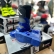 Bota IMS Track Infantil Trilha Motocross - Azul Preto