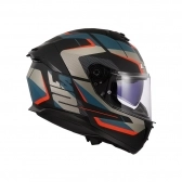 Capacete LS2 FF808 Stream II - Road Preto Azul