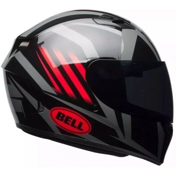 Capacete Bell Qualifier Blaze - BLAZE GLOSS PRETO / VERMELHO TITANIUM