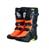 Bota ASW Kids - Preto Laranja Amarelo