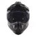 Capacete LS2 MX470 Subverter Monocolor Preto Fosco