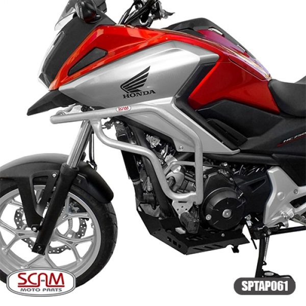 Protetor Motor e Carenagem Scam C/ Pedaleira Honda NC700X 750X 2013/2021
