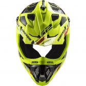 Capacete LS2 Subverter MX700 Stomp - Amarelo Fluo