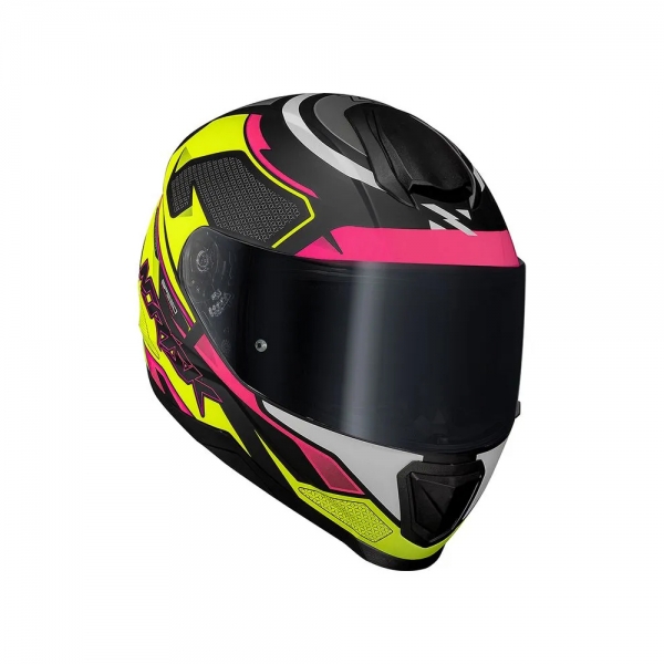Capacete Norisk Razor - Speedmax Amarelo Rosa