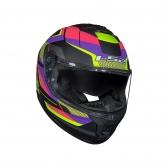 Capacete LS2 FF808 Stream II - Road  Preto Rosa