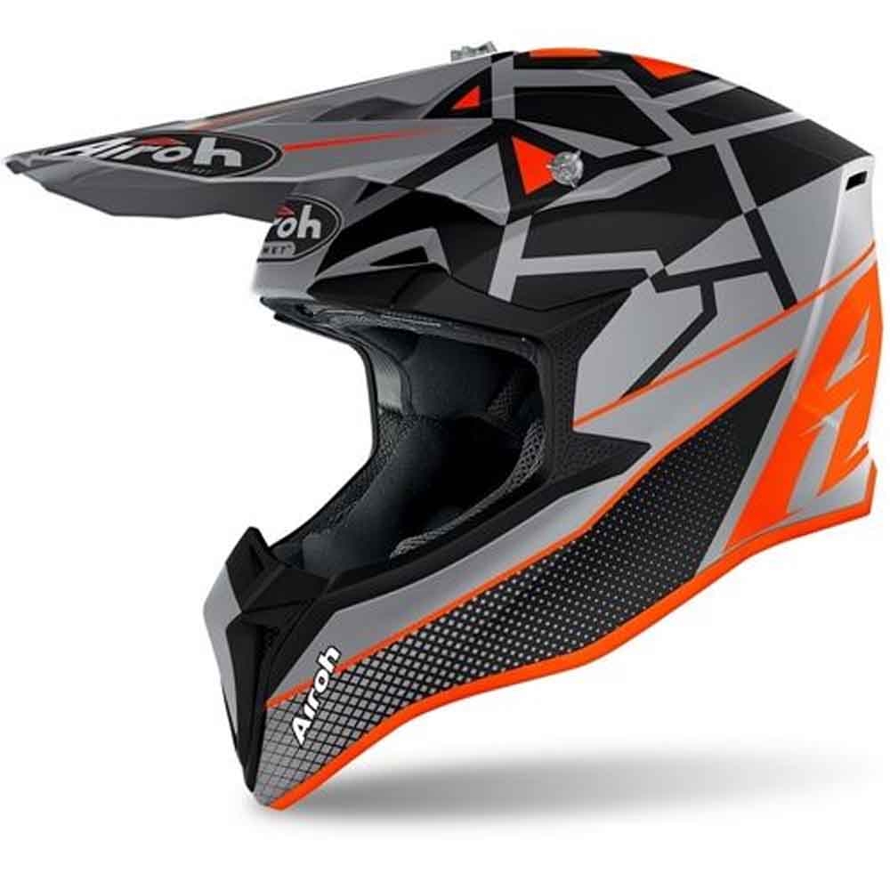 Capacete Airoh Wraap Mood - Orange Matt