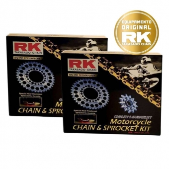 Kit Transmissão Relação RK Honda NC750X C/ Retentor Original