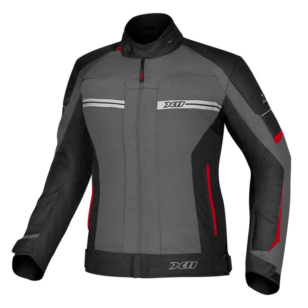 Jaqueta X11 One 2 Feminina - Preto/Cinza