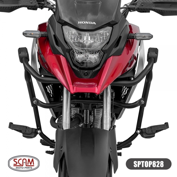 Protetor Motor Carenagem SCAM C/ Pedaleira XRE190 2025+