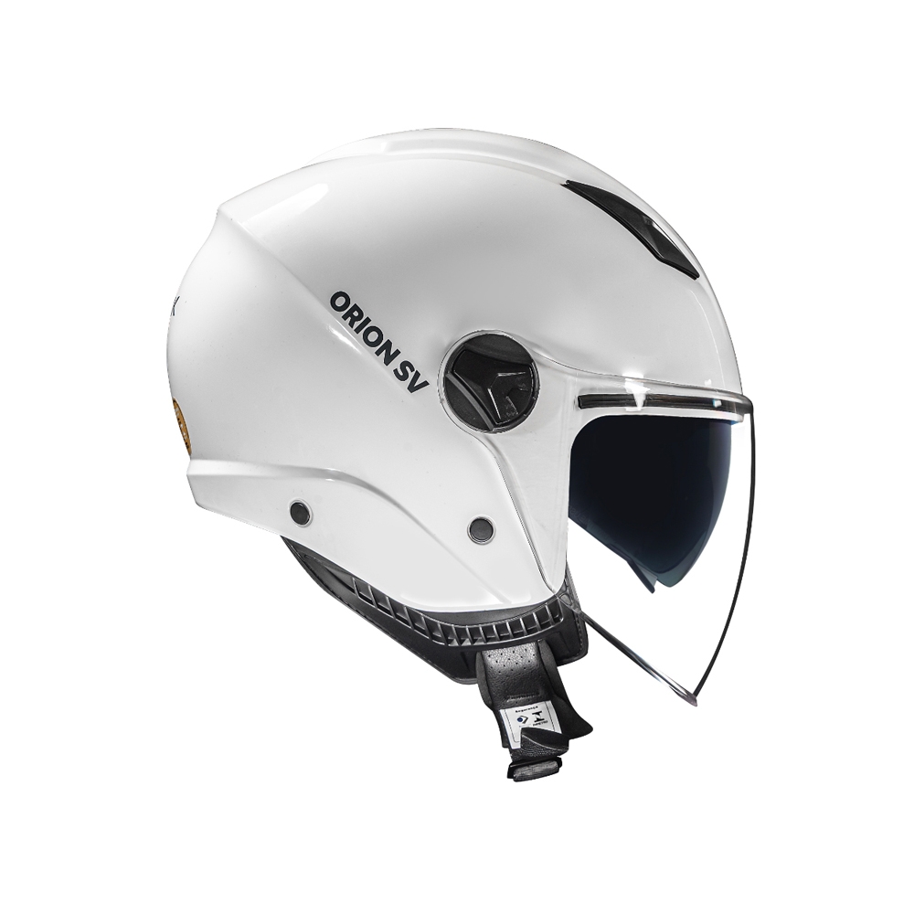 Capacete Norisk Orion SV C/ Óculos - Monocolor Branco