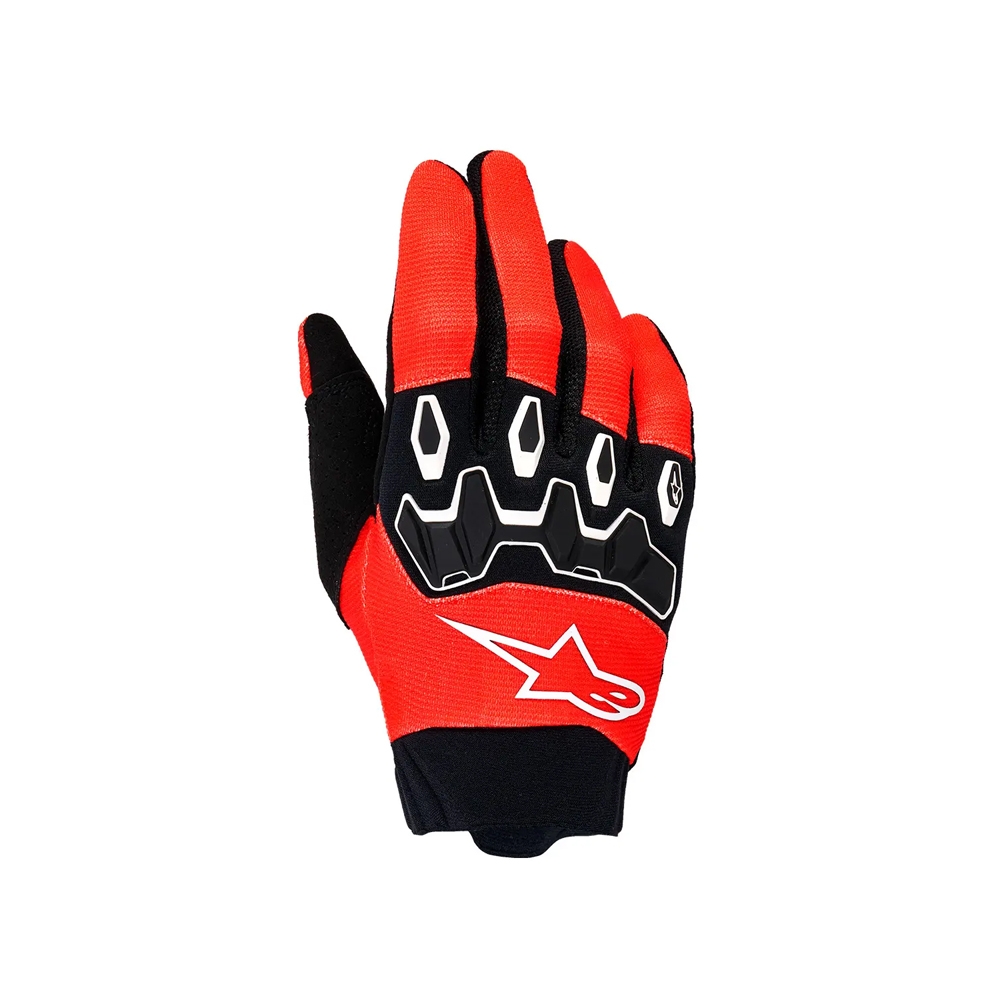 Luva Alpinestars Full Bore V2 - Vermelho Preto