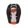 Capacete Fox Full Face Profame - Blocked Preto Branco Laranja