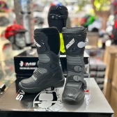 Bota IMS Track Infantil Trilha Motocross - Cinza Preto