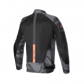 Jaqueta Alpinestars T Sp X Superair - Cinza Camo Vermelho Fluo