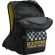 Mochila Fly Jump Rockstar Preto Amarelo