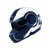 Capacete Escamoteável LS2 FF902 Scope - Arch Branco