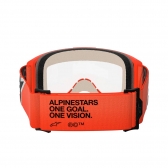 Óculos Alpinestars Vision Youth Corp Lente Clear - Laranja