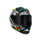Capacete LS2 FF358 Pro Alex Barros Titanium