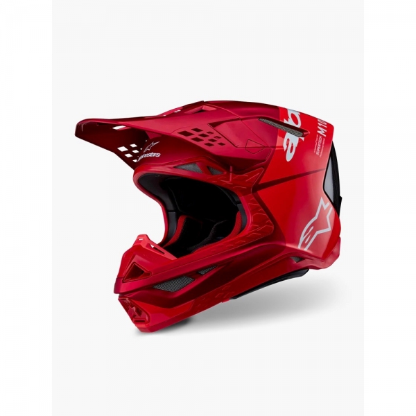 Capacete Alpinestars SM10 Flood Vermelho Fluo