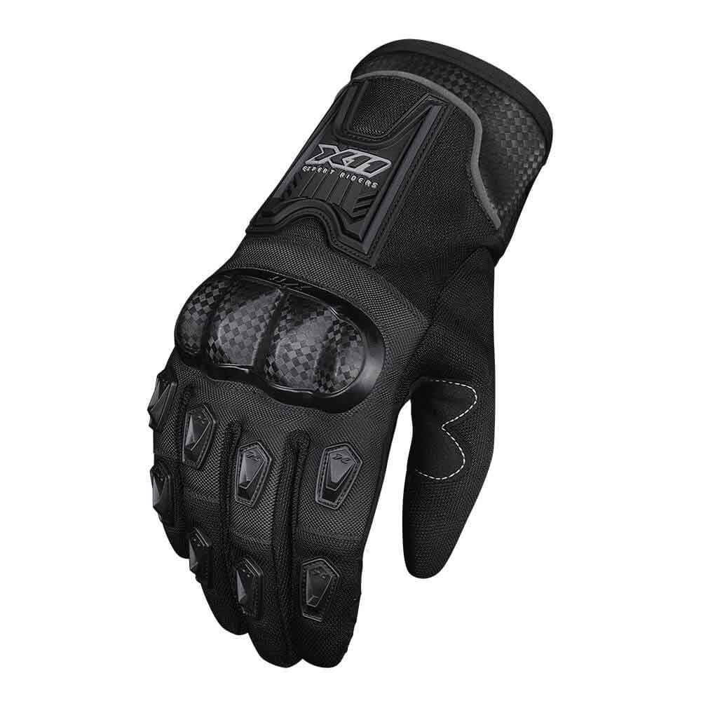 Luva X11 Blackproof Impermeável Com Proteção - Preto