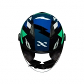 Capacete Norisk Orion - Denver Azul Verde
