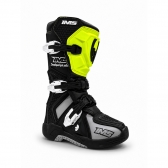 Bota IMS Robust Infantil Trilha Motocross - Preto Fluor Cinza