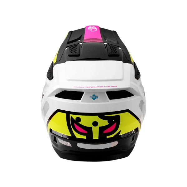 Capacete IMS One Vision Pro - Fluor Branco Rosa