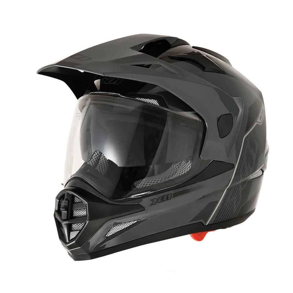 Capacete X11 Crossover Adventure - Solides