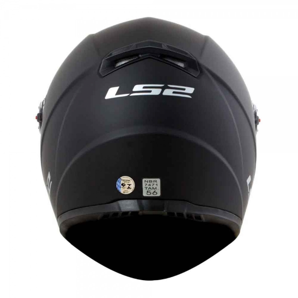 Capacete LS2 FF358 - Monocolor Preto Fosco