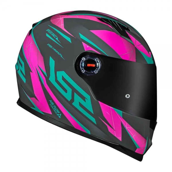 Capacete LS2 FF358 - Draze Cinza Rosa